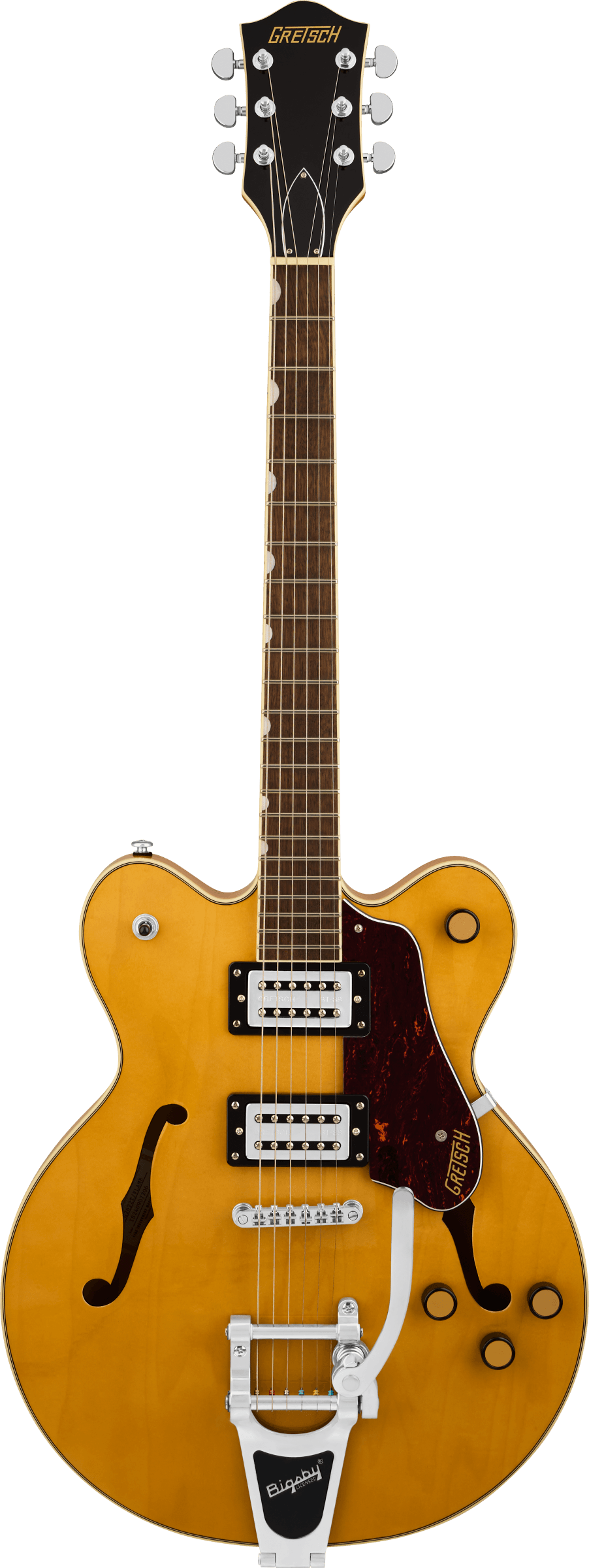 Gretsch G2622T Streamliner Center Block Double-Cut with Bigsby in Village Amber Electric Guitar - Fair Deal Music