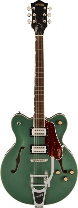 Gretsch G2622T Streamliner Center Block Double-Cut with Bigsby in Steel Olive Electric Guitar - Fair Deal Music