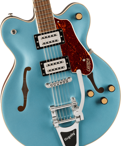 Gretsch G2622T Streamliner™ Center Block Double-Cut with Bigsby®, Laurel Fingerboard, Broad’Tron™ BT-3S Pickups, Arctic Blue - Fair Deal Music