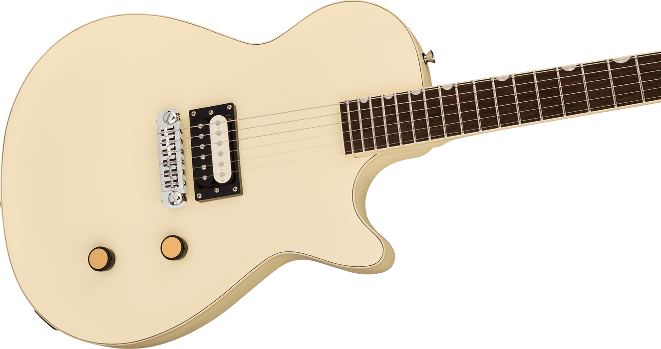 Gretsch Streamliner™ Jet™ 1 Pickup, Laurel Fingerboard, Vintage White - Fair Deal Music