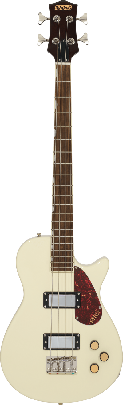 Gretsch Streamliner Jet Club Bass Single-Cut, Vintage White - Fair Deal Music