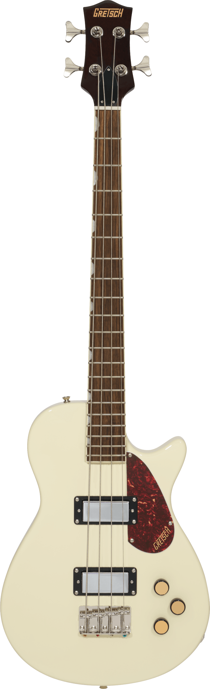 Gretsch Streamliner Jet Club Bass Single-Cut, Vintage White - Fair Deal Music