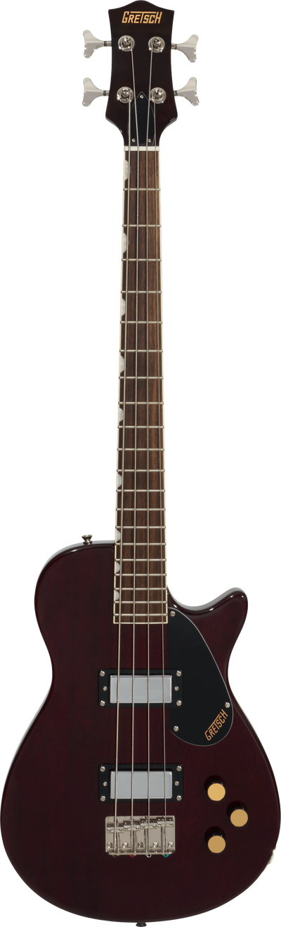 Gretsch Streamliner Jet Club Bass Single-Cut, Walnut Stain - Fair Deal Music