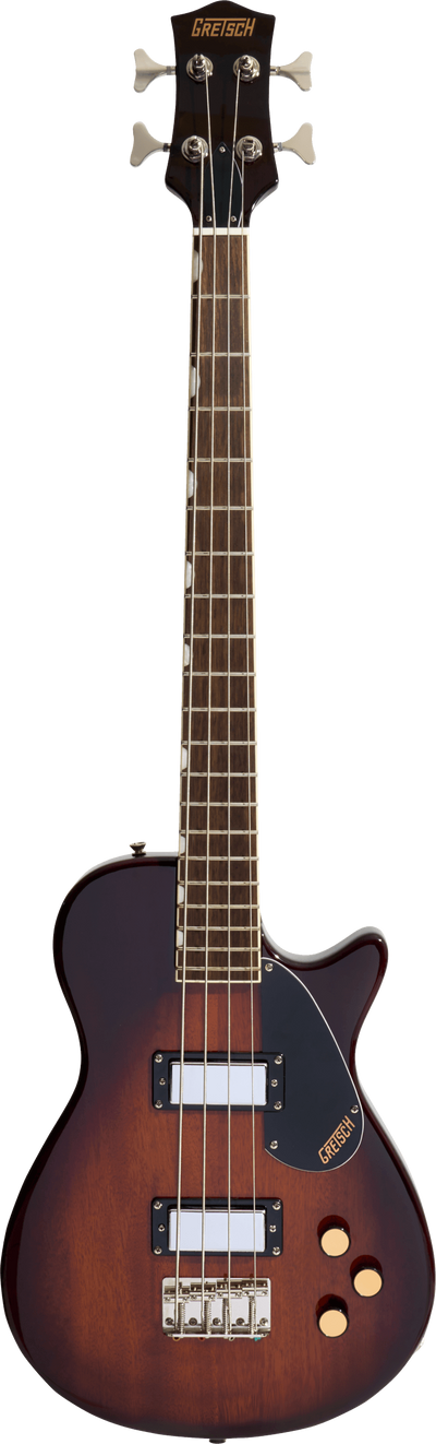Gretsch Streamliner Jet Club Bass Single-Cut, Havana Burst - Fair Deal Music