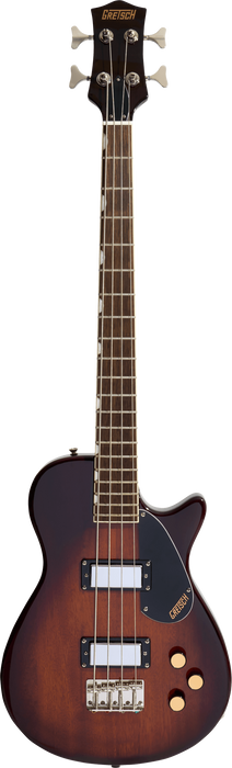 Gretsch Streamliner Jet Club Bass Single-Cut, Havana Burst - Fair Deal Music