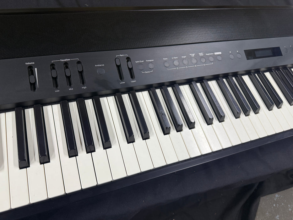 Roland FP-90X-BK Premium Portable Piano in Black (Used) A4P1483 - Fair Deal Music