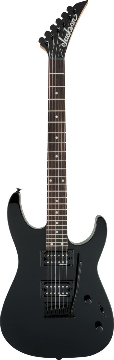 Jackson JS Series Dinky® JS12, Amaranth Fingerboard, Gloss Black Electric Guitar - Fair Deal Music