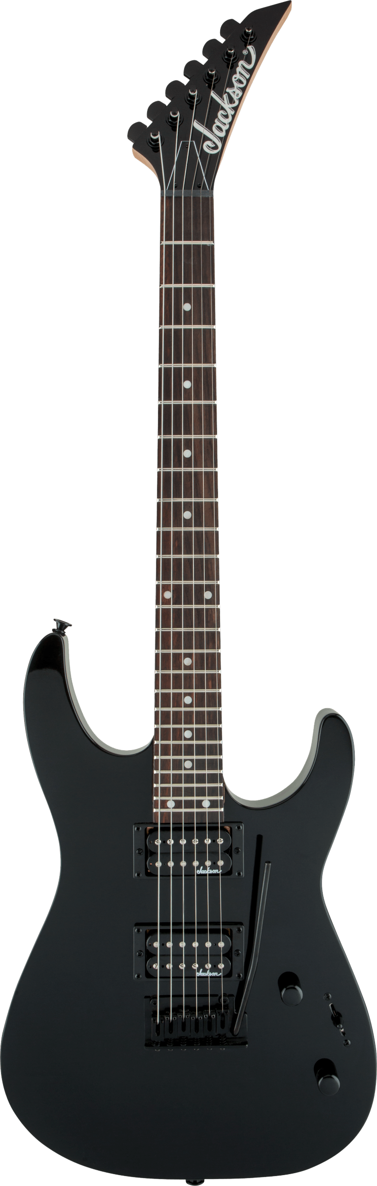 Jackson JS Series Dinky® JS12, Amaranth Fingerboard, Gloss Black Electric Guitar - Fair Deal Music