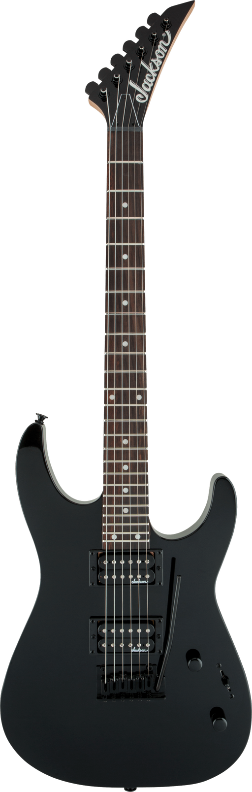 Jackson JS Series Dinky® JS12, Amaranth Fingerboard, Gloss Black Electric Guitar - Fair Deal Music