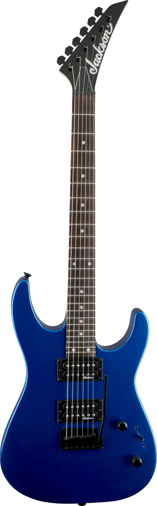Jackson JS Series Dinky® JS12, Amaranth Fingerboard, Metallic Blue Electric Guitar - Fair Deal Music