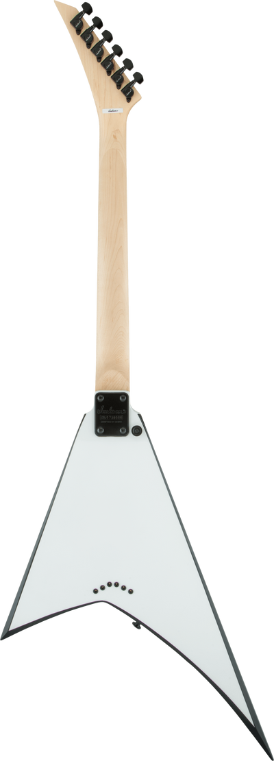 Jackson JS Series Rhoads JS32T, Amaranth Fingerboard, White with Black Bevels - Fair Deal Music