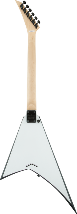 Jackson JS Series Rhoads JS32T, Amaranth Fingerboard, White with Black Bevels - Fair Deal Music