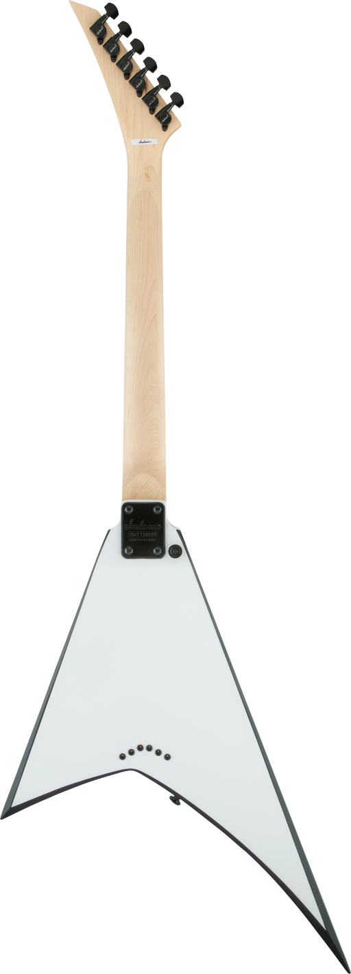 Jackson JS Series Rhoads JS32T, Amaranth Fingerboard, White with Black Bevels - Fair Deal Music