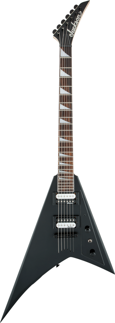 Jackson JS Series Rhoads JS32T, Amaranth Fingerboard, Satin Black Electric Guitar - Fair Deal Music