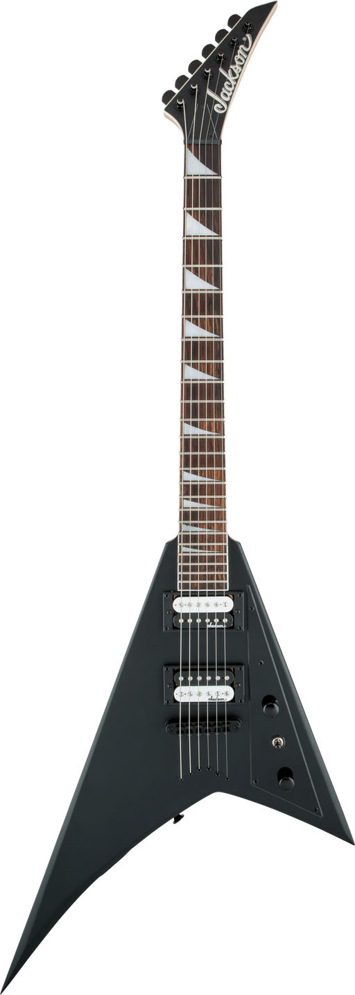 Jackson JS Series Rhoads JS32T, Amaranth Fingerboard, Satin Black Electric Guitar - Fair Deal Music