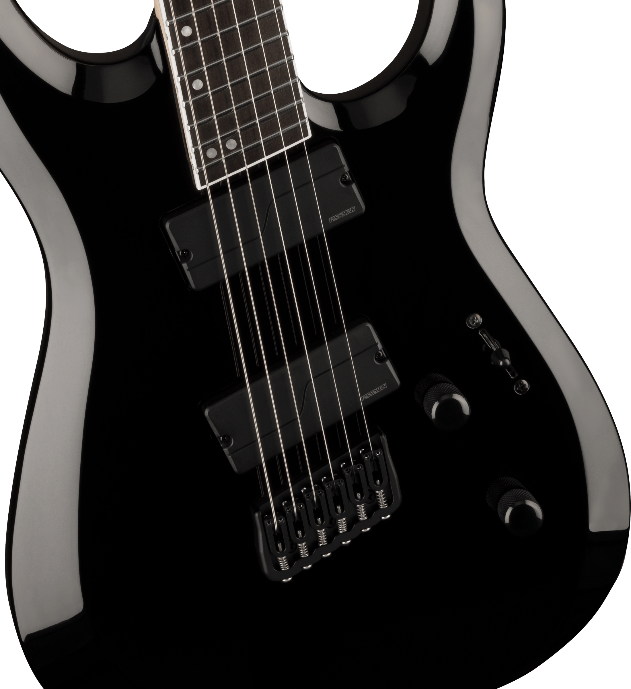 Jackson Pro Plus Series DK Modern MS HT6, Ebony Fingerboard, Gloss Black, Electric Guitar - Fair Deal Music