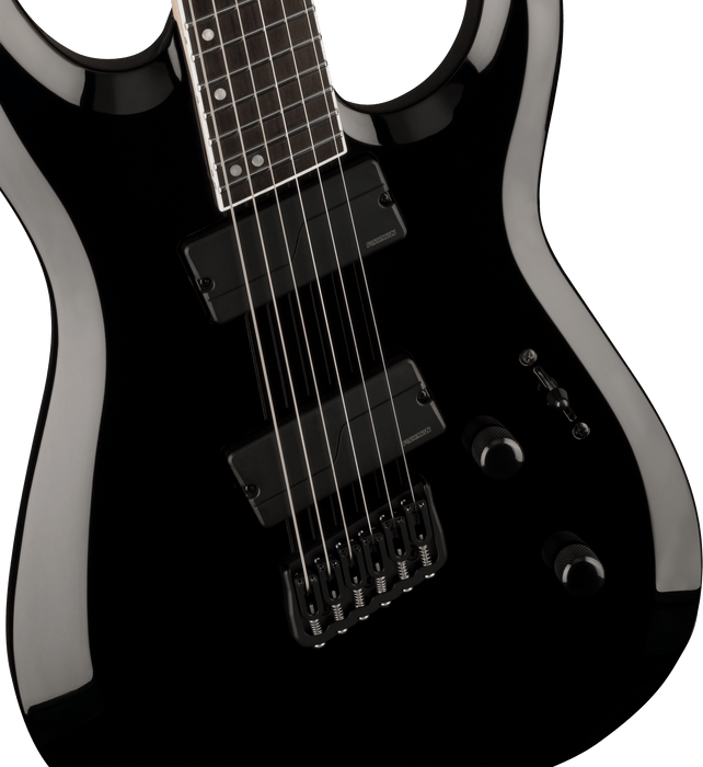 Jackson Pro Plus Series DK Modern MS HT6, Ebony Fingerboard, Gloss Black - Fair Deal Music