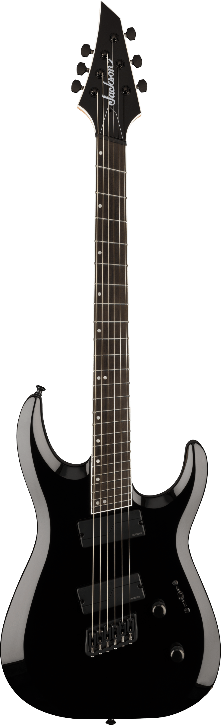 Jackson Pro Plus Series DK Modern MS HT6, Ebony Fingerboard, Gloss Black, Electric Guitar - Fair Deal Music