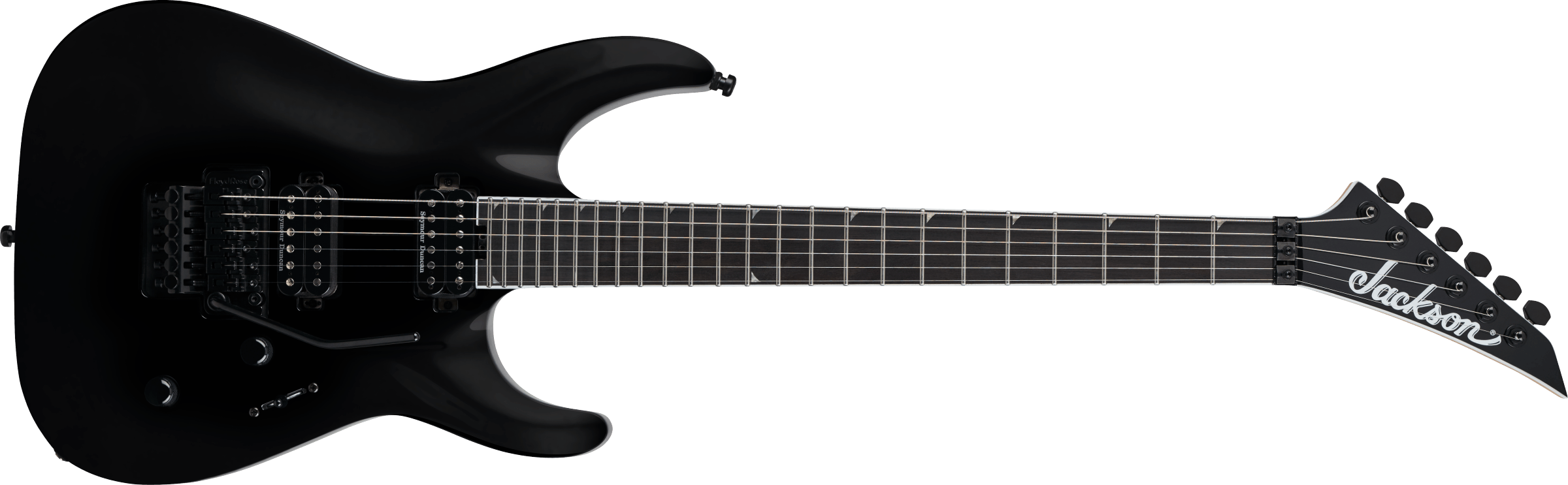 Jackson Pro Plus Series Soloist™ SLA2, Ebony Fingerboard, Gloss Black - Fair Deal Music