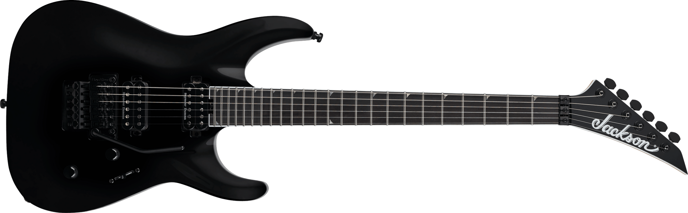 Jackson Pro Plus Series Soloist™ SLA2, Ebony Fingerboard, Gloss Black - Fair Deal Music