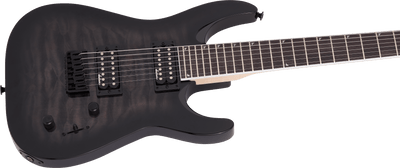 Jackson JS Series Dinky® Arch Top JS22Q-7 DKA HT, Amaranth Fingerboard, Transparent Black Burst - Fair Deal Music