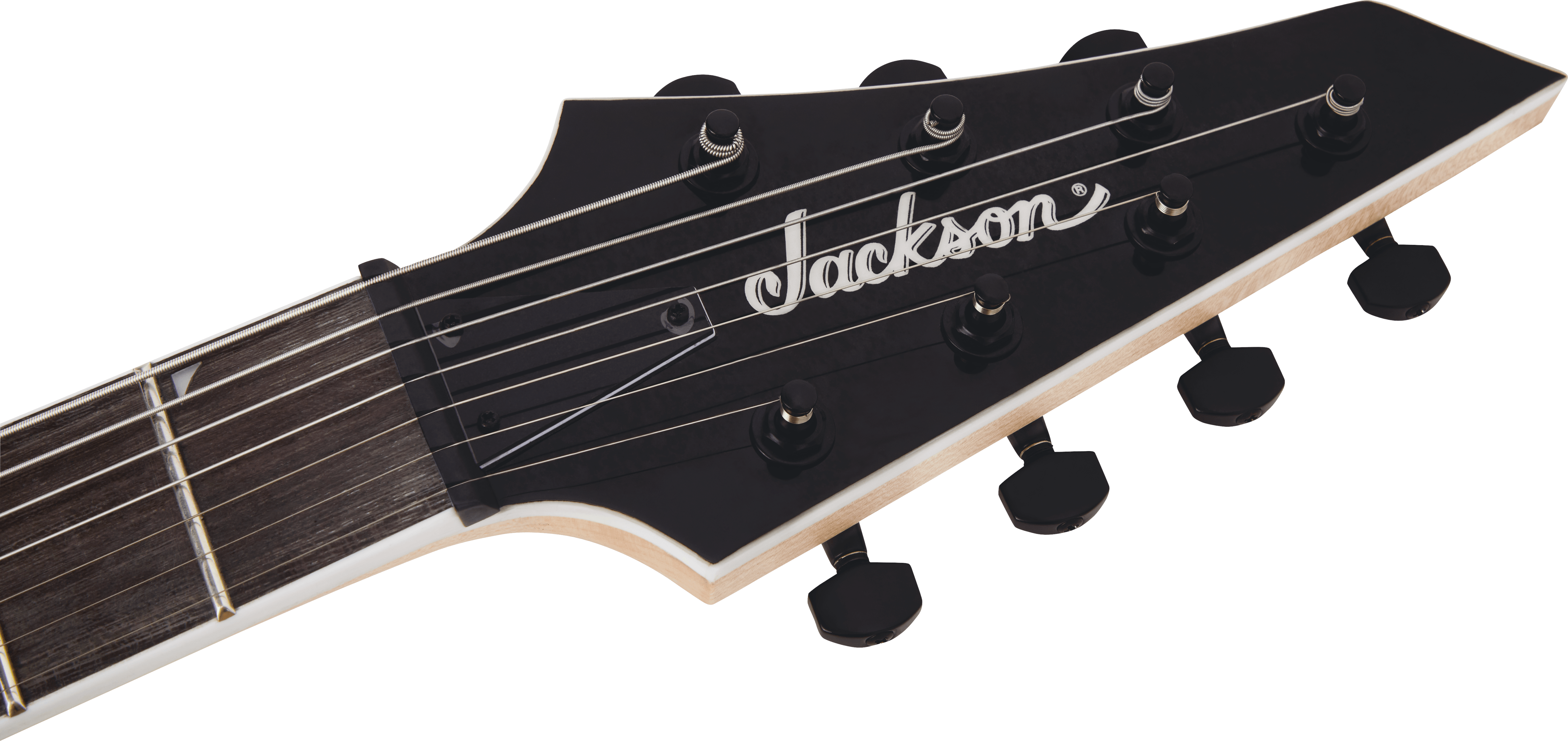 Jackson JS Series Dinky® Arch Top JS22Q-7 DKA HT, Amaranth Fingerboard, Transparent Black Burst - Fair Deal Music