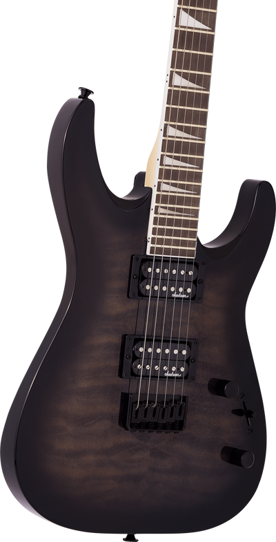 Jackson JS Series Dinky® Arch Top JS32Q DKA HT Transparent Black Burst Electric Guitar - Fair Deal Music