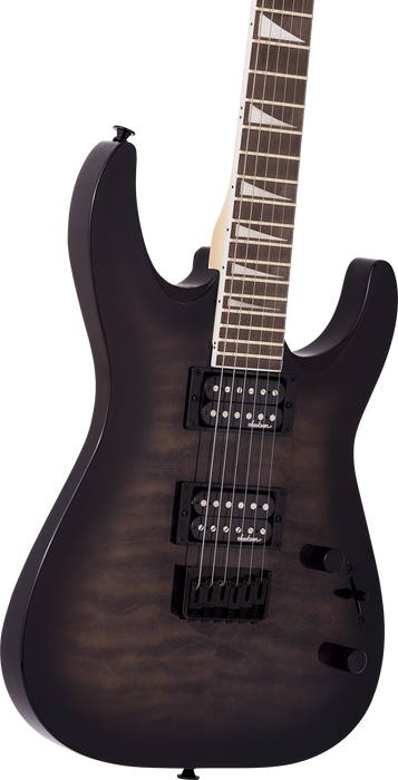 Jackson JS Series Dinky® Arch Top JS32Q DKA HT Transparent Black Burst Electric Guitar - Fair Deal Music