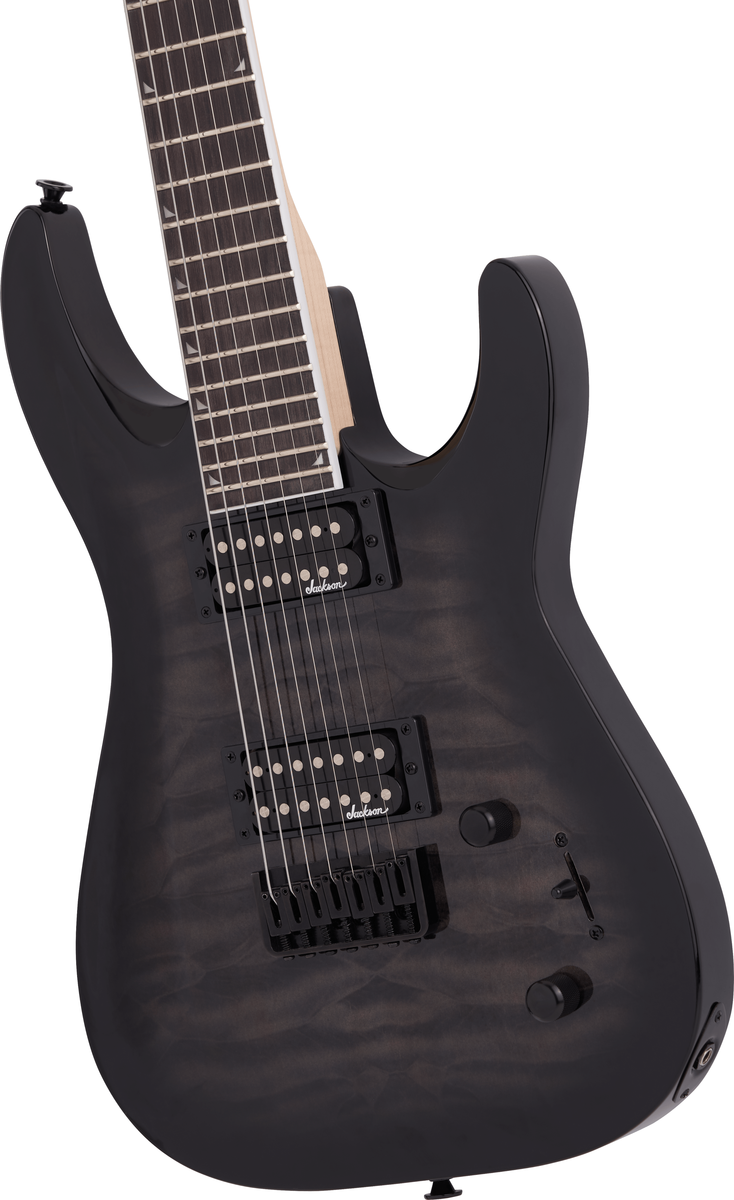 Jackson JS Series Dinky® Arch Top JS32Q DKA HT Transparent Black Burst Electric Guitar - Fair Deal Music