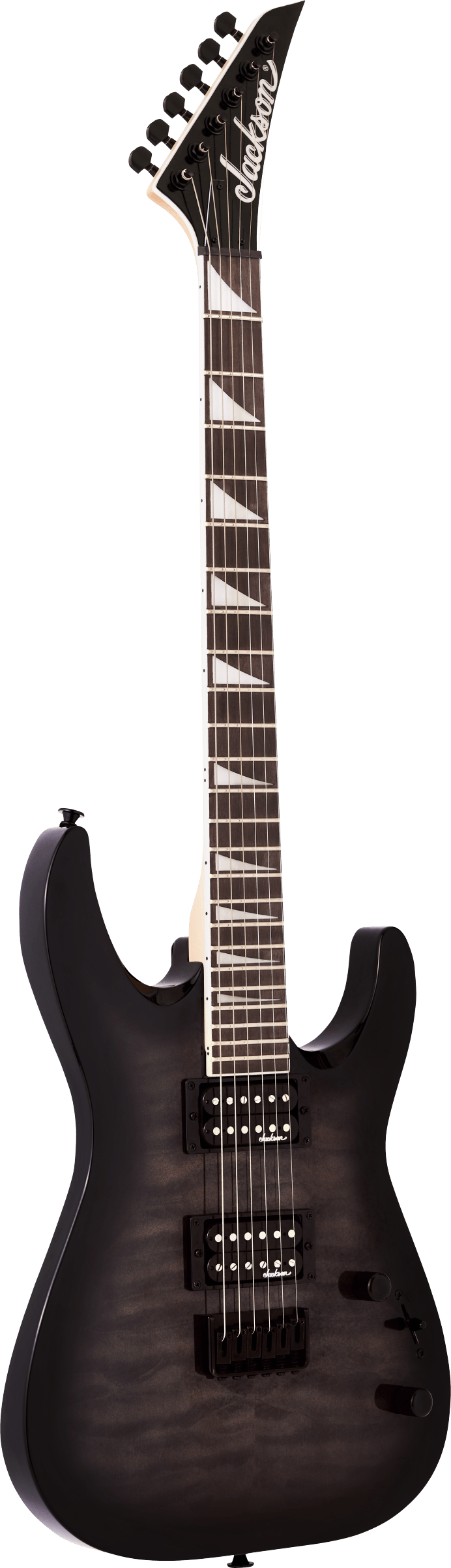 Jackson JS Series Dinky® Arch Top JS32Q DKA HT Transparent Black Burst Electric Guitar - Fair Deal Music