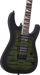 Jackson JS Series Dinky® Arch Top JS32Q DKA HT Transparent Green Burst Electric Guitar - Fair Deal Music