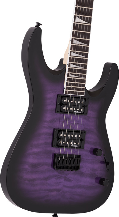 Jackson JS Series Dinky® Arch Top JS32Q DKA HT Transparent Purple Burst Electric Guitar - Fair Deal Music