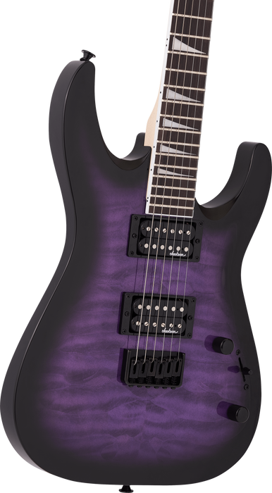 Jackson JS Series Dinky® Arch Top JS32Q DKA HT Transparent Purple Burst Electric Guitar - Fair Deal Music