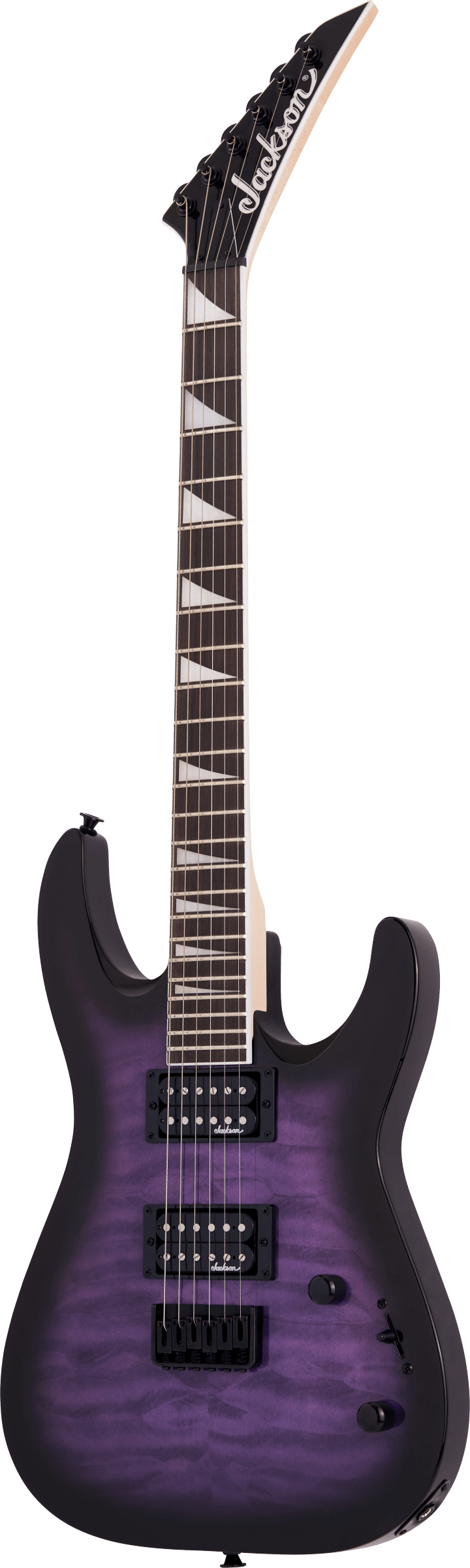 Jackson JS Series Dinky® Arch Top JS32Q DKA HT Transparent Purple Burst Electric Guitar - Fair Deal Music