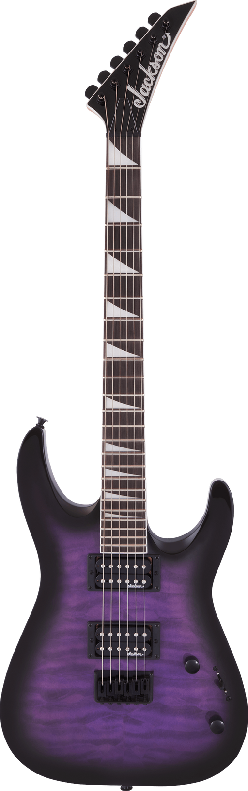 Jackson JS Series Dinky® Arch Top JS32Q DKA HT Transparent Purple Burst Electric Guitar - Fair Deal Music