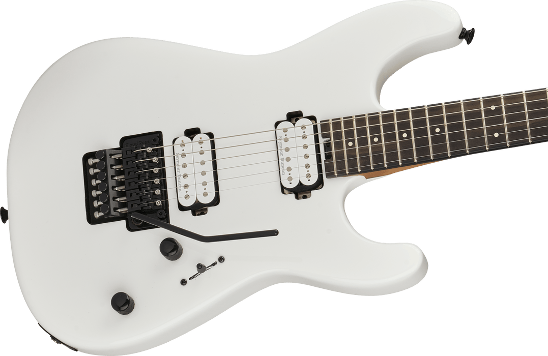 Charvel Pro-Mod So-Cal Style 1 HH FR M, Maple Fingerboard, Snow White, Electric Guitar - Fair Deal Music
