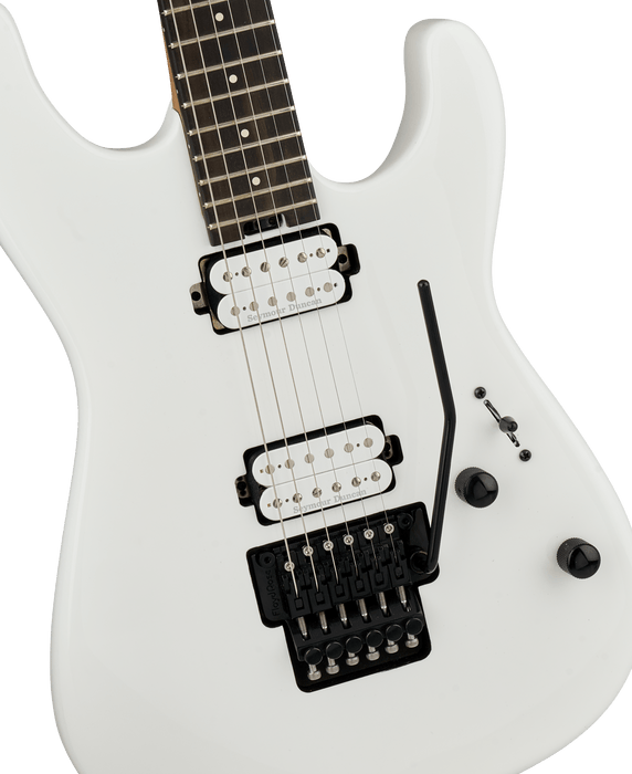 Charvel Pro-Mod So-Cal Style 1 HH FR M, Maple Fingerboard, Snow White, Electric Guitar - Fair Deal Music