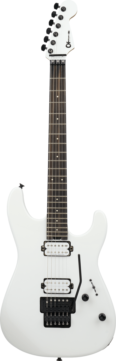 Charvel Pro-Mod So-Cal Style 1 HH FR M, Maple Fingerboard, Snow White, Electric Guitar - Fair Deal Music