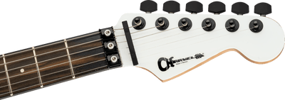 Charvel Pro-Mod So-Cal Style 1 HH FR M, Maple Fingerboard, Snow White, Electric Guitar - Fair Deal Music