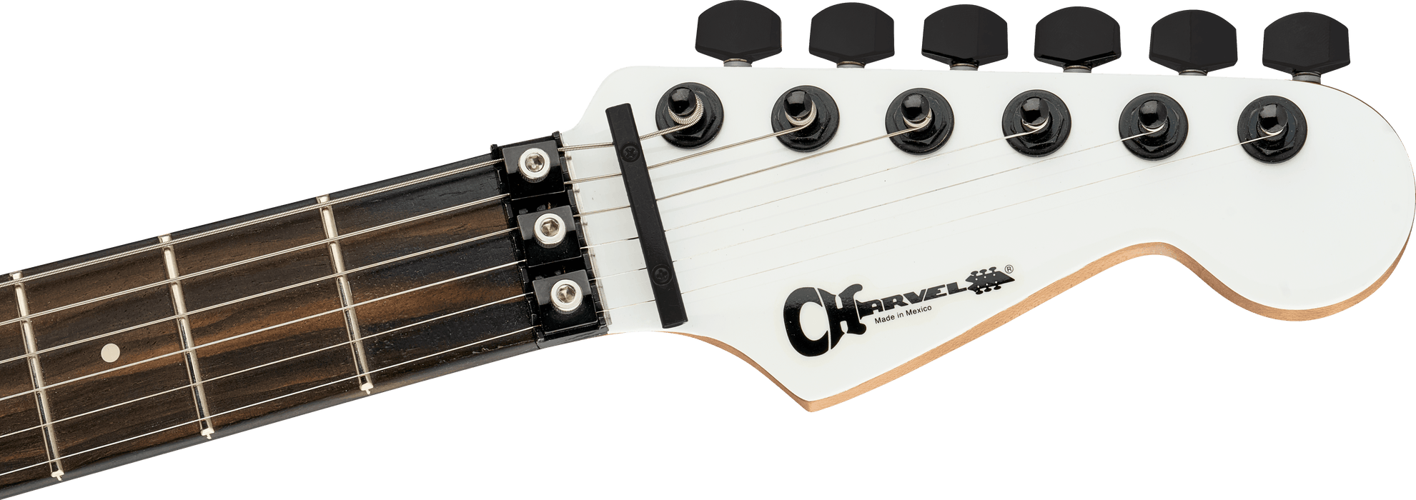 Charvel Pro-Mod So-Cal Style 1 HH FR M, Maple Fingerboard, Snow White, Electric Guitar - Fair Deal Music