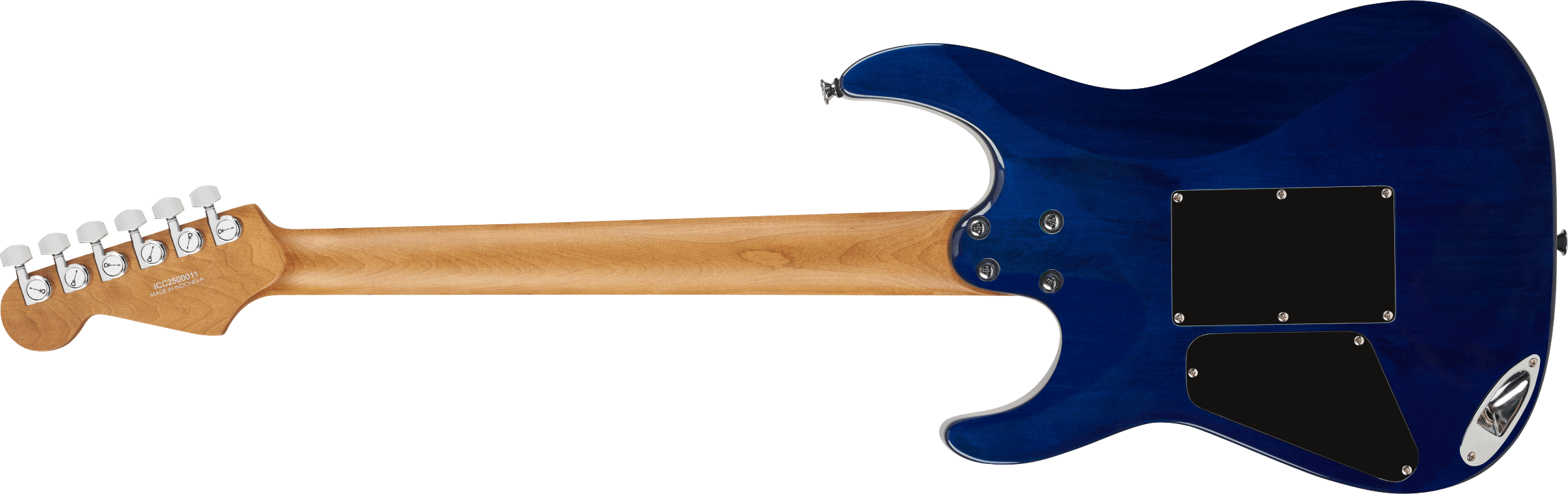 Charvel Pro-Mod Plus DK24 HH 2PT EB QM, Ebony Fingerboard - Chlorine Burst - Fair Deal Music