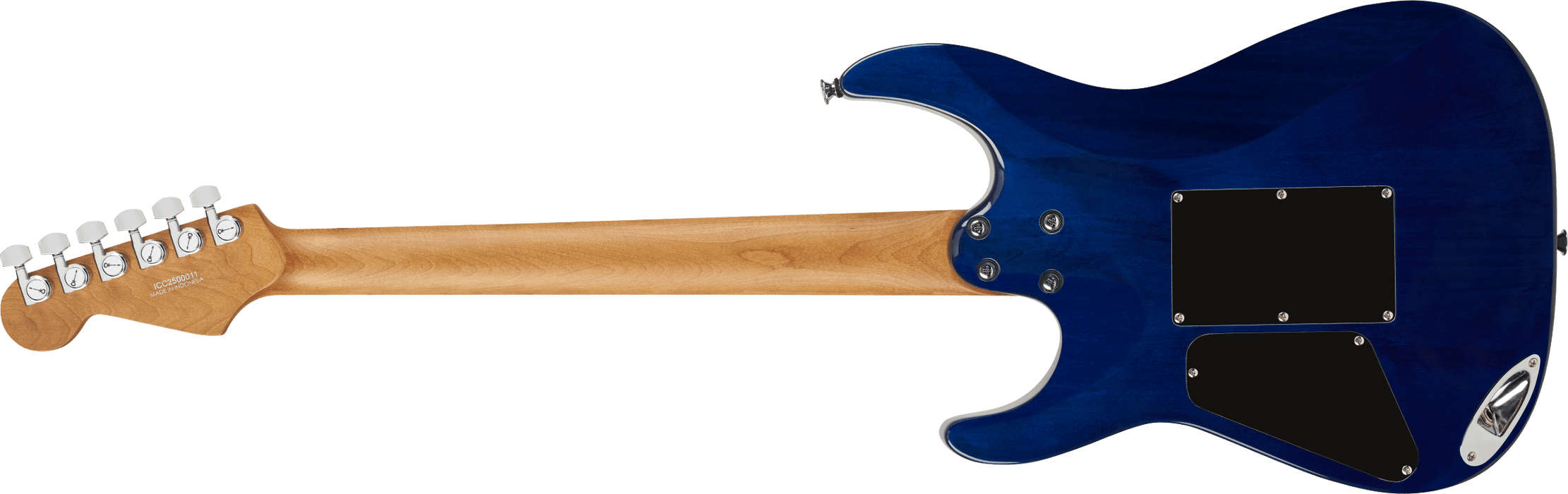 Charvel Pro-Mod Plus DK24 HH 2PT EB QM, Ebony Fingerboard - Chlorine Burst - Fair Deal Music