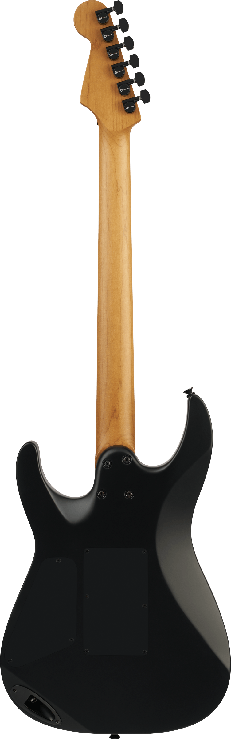 EMBARGO 19/8/2026 Charvel Pro-Mod Plus Dinky® DK24 HH FR EB, Ebony Fingerboard - Satin Black - Fair Deal Music