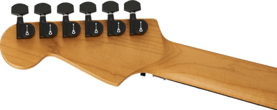 EMBARGO 19/8/2026 Charvel Pro-Mod Plus Dinky® DK24 HH FR EB, Ebony Fingerboard - Satin Black - Fair Deal Music
