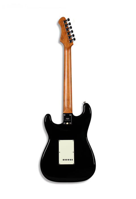 SQOE SEST600 HSS S-Style Electric Guitar Black - Fair Deal Music