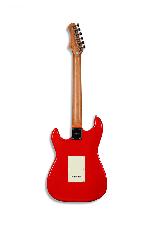 SQOE SEST600 S-Style Electric Guitar Red - Fair Deal Music