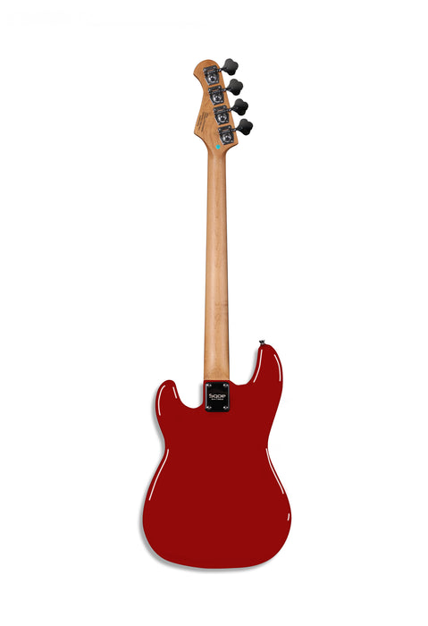 SQOE SPJ600 PJ-Style Bass in Red - Fair Deal Music
