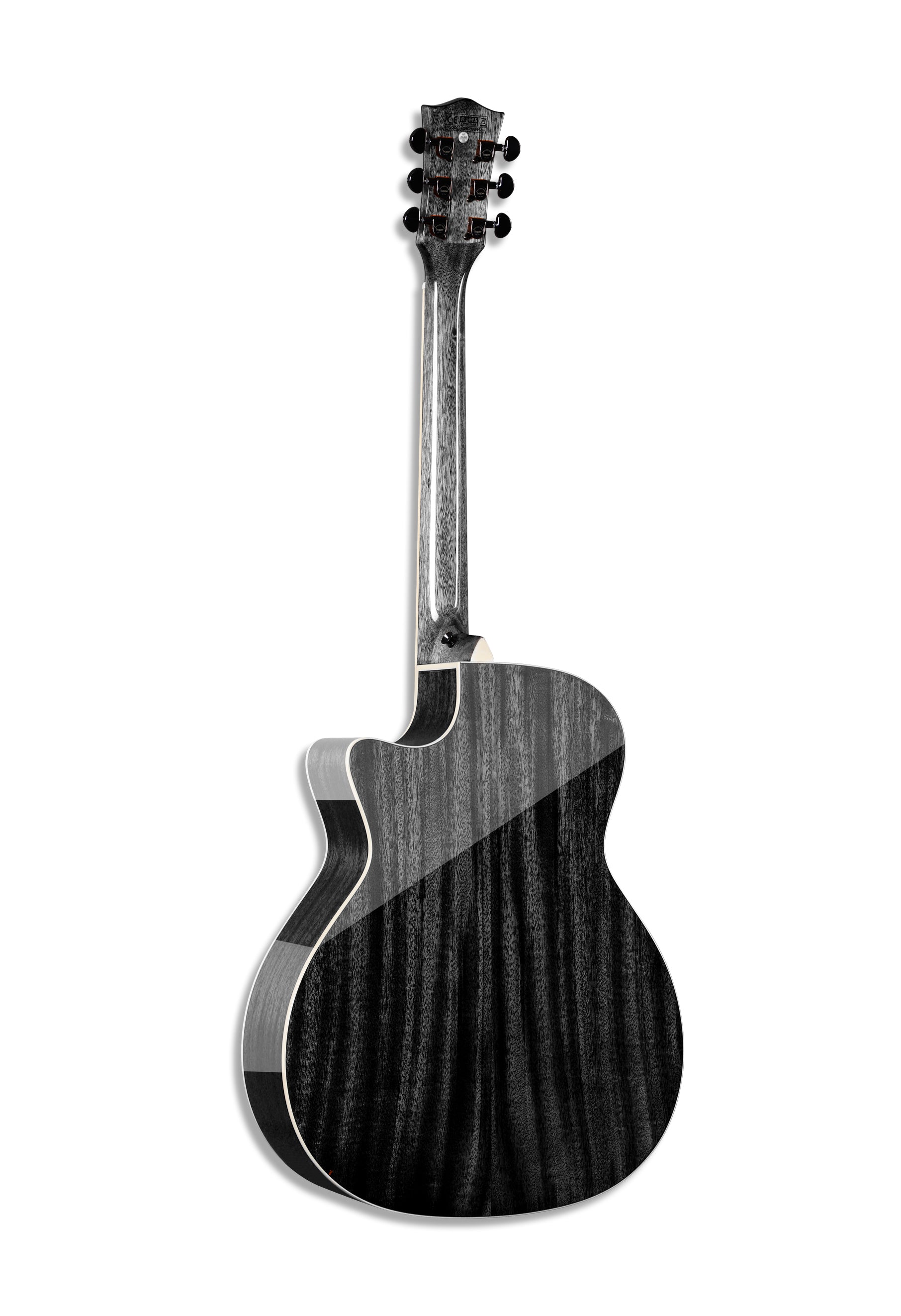 SQOE S340FG-BK Electro Acoustic Guitar Black - Fair Deal Music