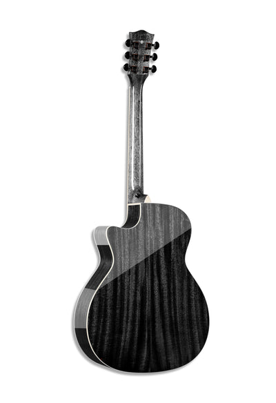 SQOE S340FG-BK Electro Acoustic Guitar Black - Fair Deal Music