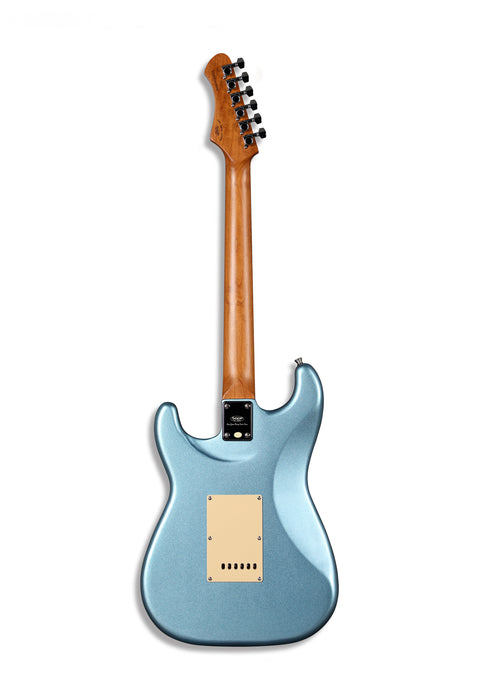 SQOE SEST600 HSS S-Style Electric Guitar Metallic Blue - Fair Deal Music